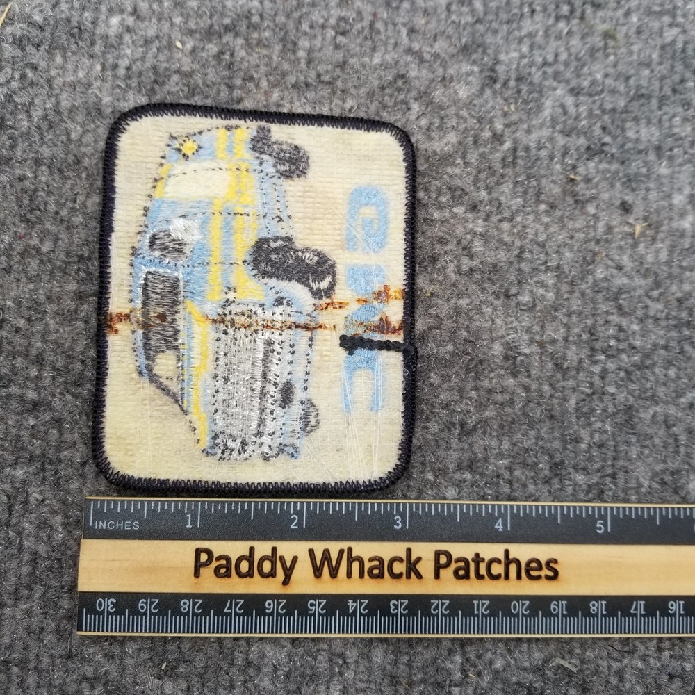 Vintage GMC Van Patch Car Auto 80s AC9