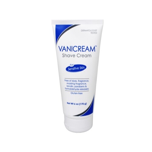 2 Pack Vanicream Shave Cream For Sensitive Skin 6Oz Each