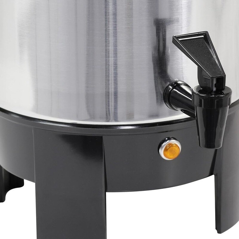 42 Cup Coffee Urn Automatic Temperature Control Beverage Dispenser Percolator US