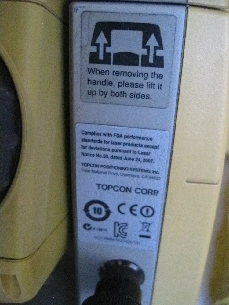 Topcon ES-105 Easy Station Total Station Transit