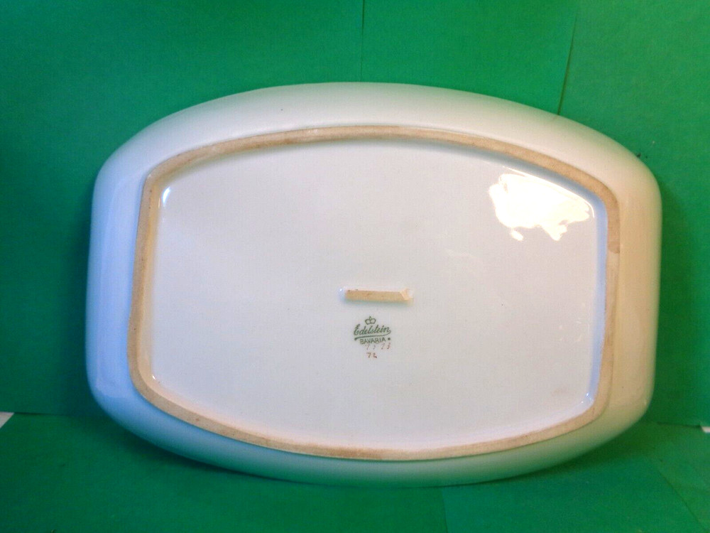 Edelstein 9 3/4" Rectangular Serving Bowl, Edelstein Bavaria (Used/EUC)