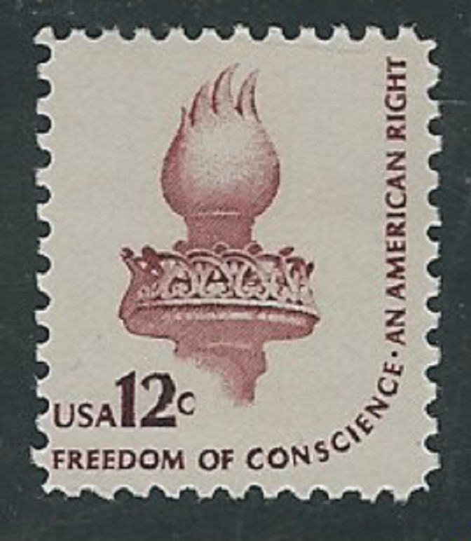 Scott #1594...12 Cent...Torch...5 Stamps