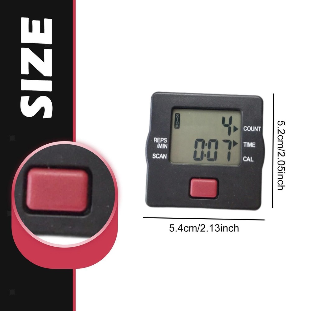 Fitness Stepper Counter Replacement Lightweight Part Compact Versatile Equipment
