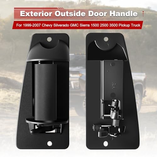 Extended Cab Door Handle Rear Left Driver & Right Passenger Side for 1999