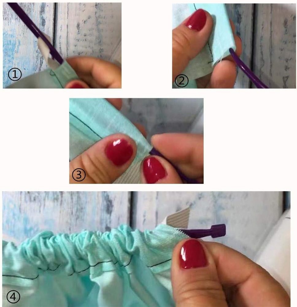 Multi Purpose Sewing Stiletto Tool Fabric Presser Quilting 5pcs