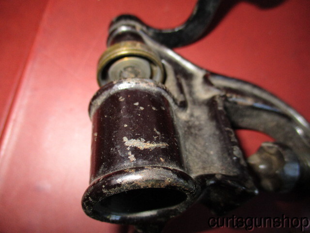 ANTIQUE 12-GAUGE SHOTSHELL RELOADING ROLL CRIMP TOOL