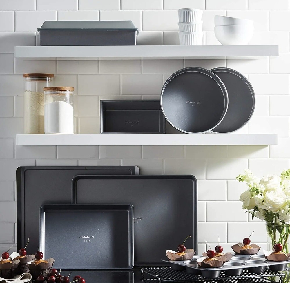 Calphalon Bakeware Set 10 Piece NonStick Includes Baking & Cookie Sheets Perfect