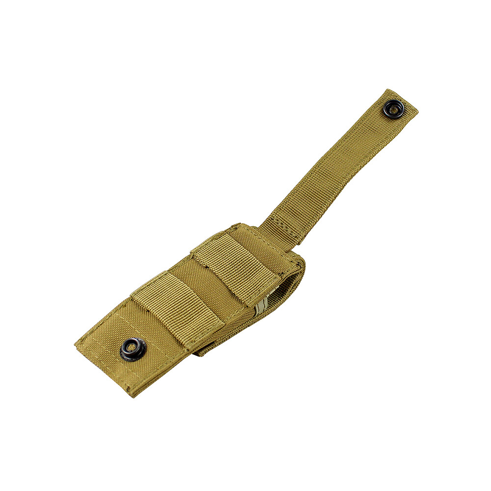 US Tactical Molle Single Magazine Pouch Pistol Mag Tools Pouch Flashlight Holder
