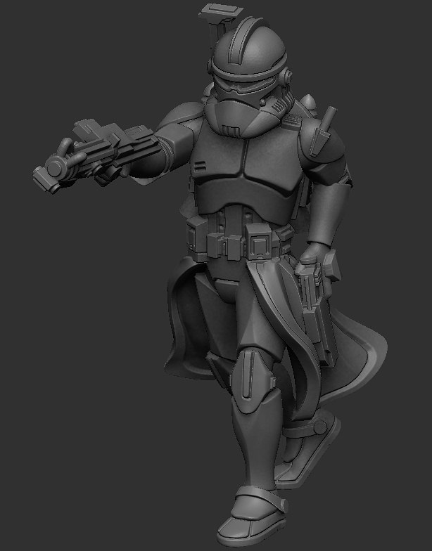Star Wars Legion - Commander Wolff (1) 3D Resin Printed Unit