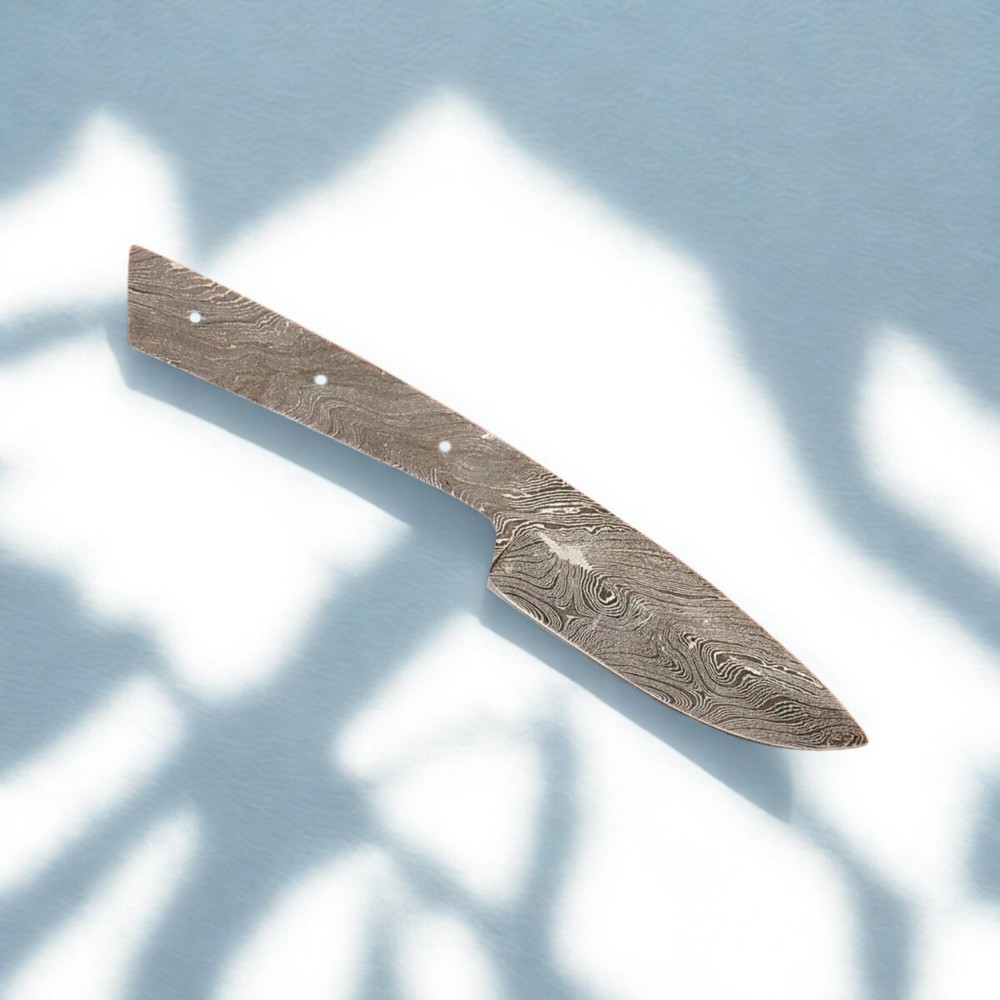 SK Customs Professional Damascus Blade Blank - Luxury 512-Layer Custom Supply