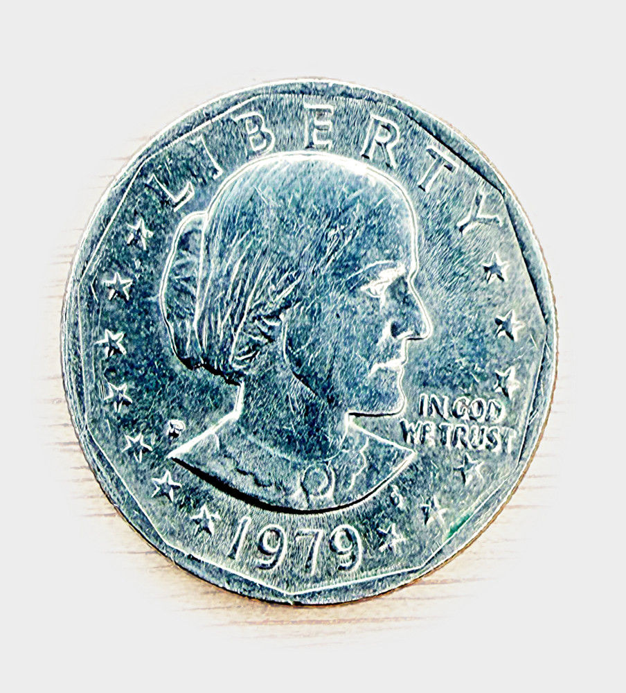 1979-D  Susan B. Anthony Dollar "With Errors"