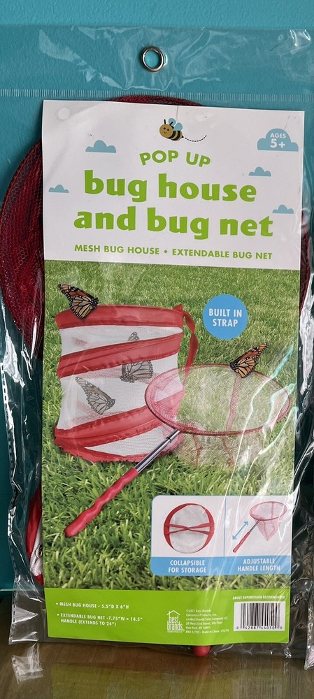 Pop-Up Bug House & Extendable Net, NIP