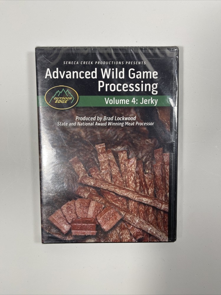 Outdoor Edge JP-101 Advanced Jerky Processing DVD Volume 4 2-Hours on Making ...