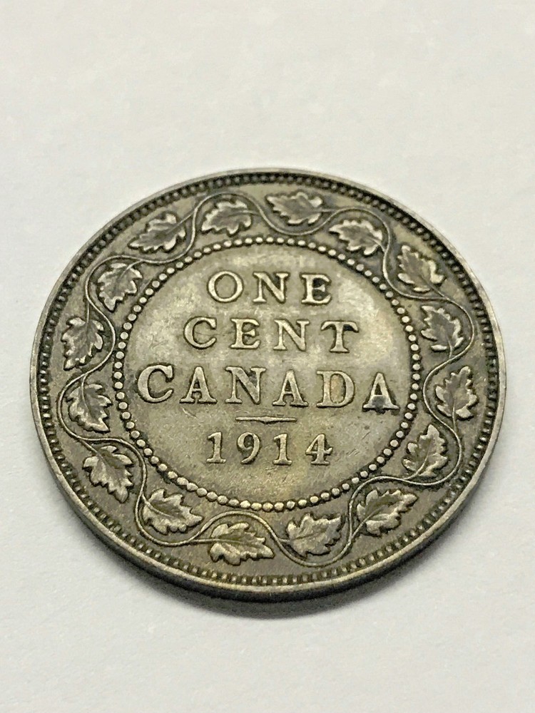 1914 Canada Large Cent XF #16205