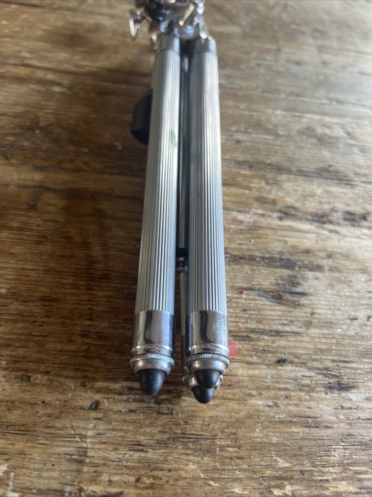 Chrome TELESAR Elevating Tripod 9 Sections to 52” w/ Original Bag