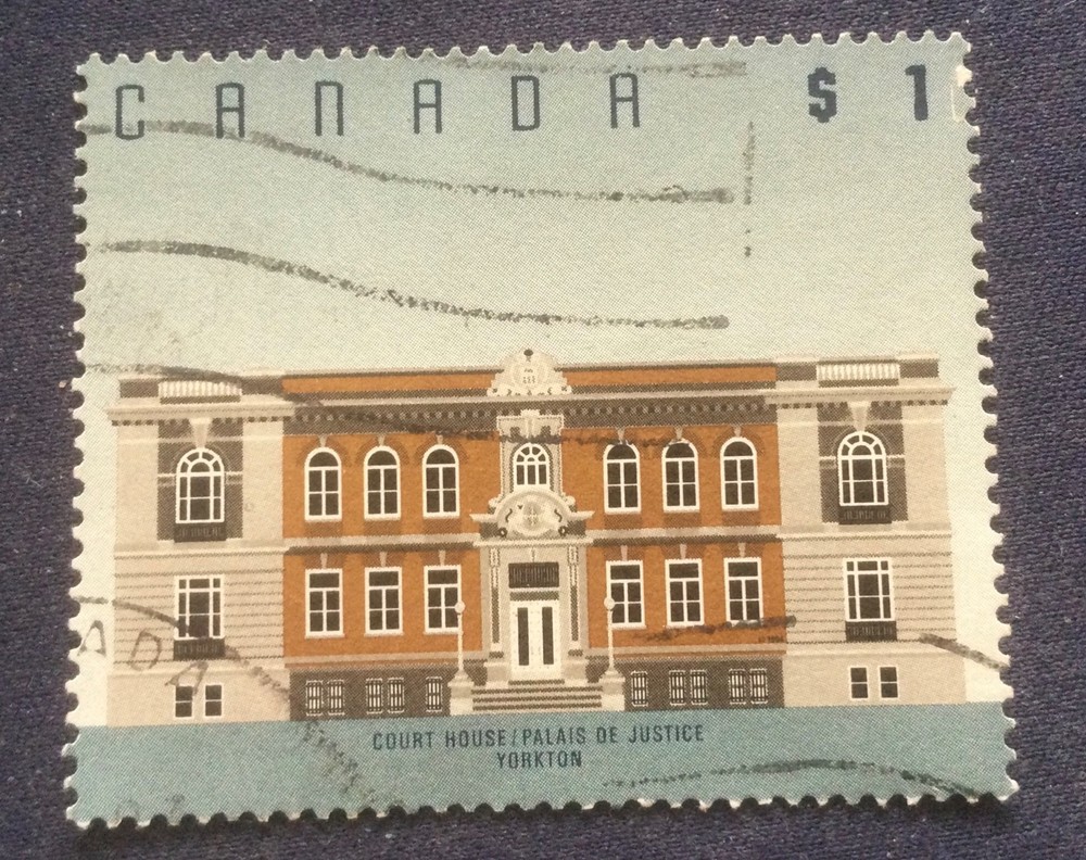 Canada used$1.00 Stamp. Lot #7