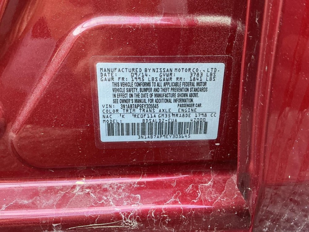 Engine ECM Electronic Control Module 1.8L Fits 13-15 SENTRA 5029996