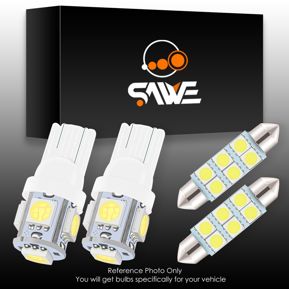 22 x For 2000 - 2005 Ford Excursion Interior LED Lights Bulb Package Kit - White