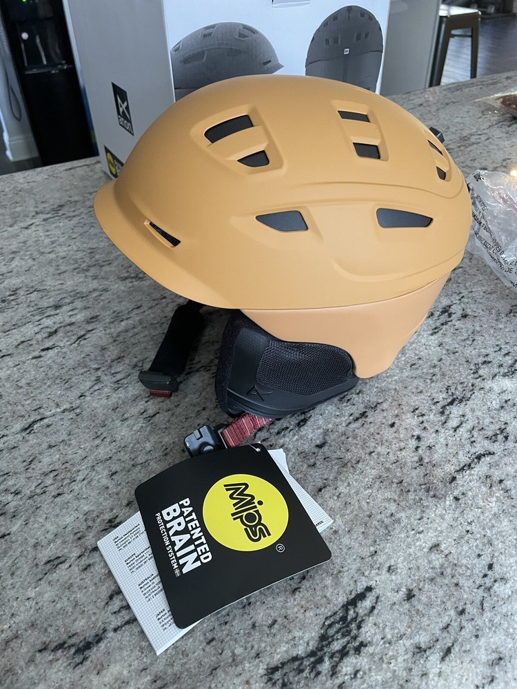 Anon prime Mips Helmet S Orange/ Tan Men’s