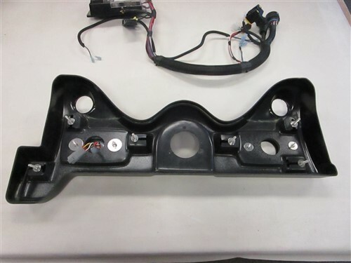 TRACKER NITRO Z21 DASH PANEL W/ TOUCHPAD SWITCH PANEL & FUSE BLOCK BLACK BOAT