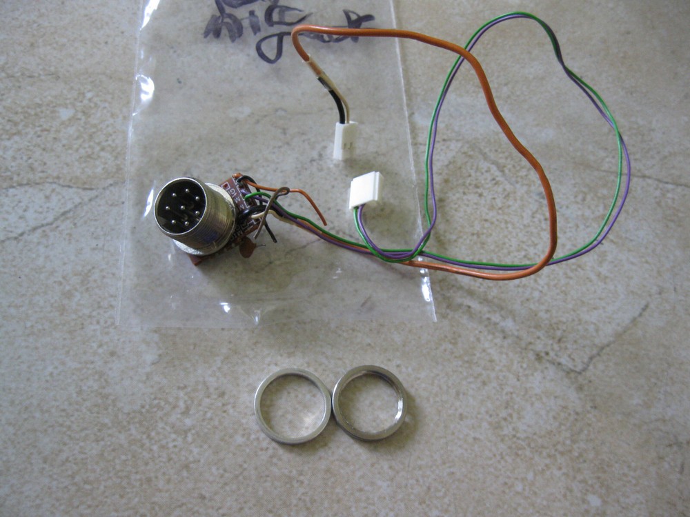 Kenwood TS-430S front panel MIC jack in Excellent shape