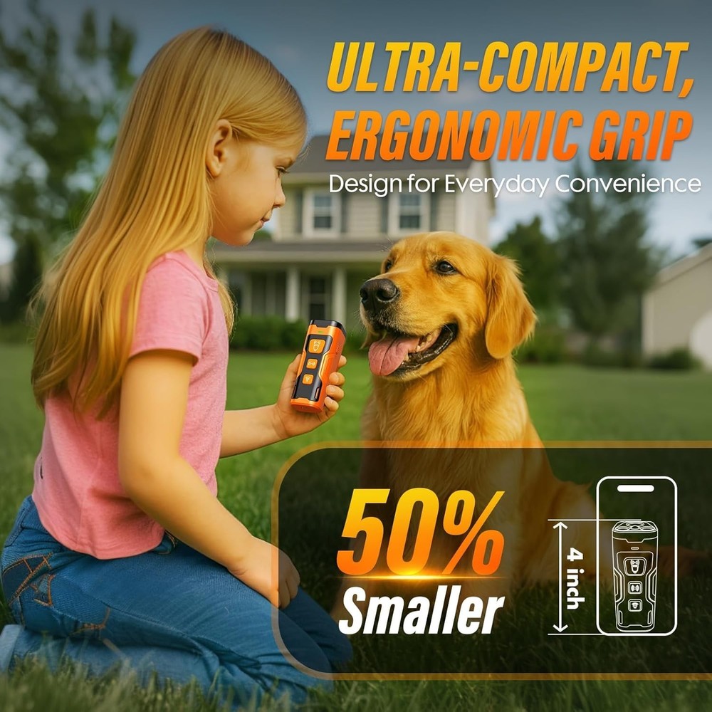 Lightweight Ultrasonic Anti Barking Tool - Safe Training