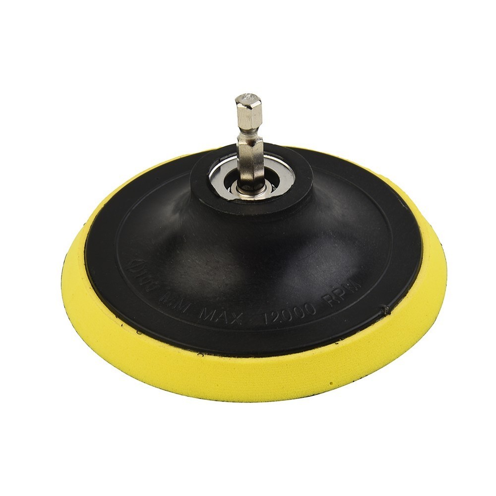 4inch 100mm Hook &Loop Buffing Pad Rotary Backing Pad With M10 Drill Adapter