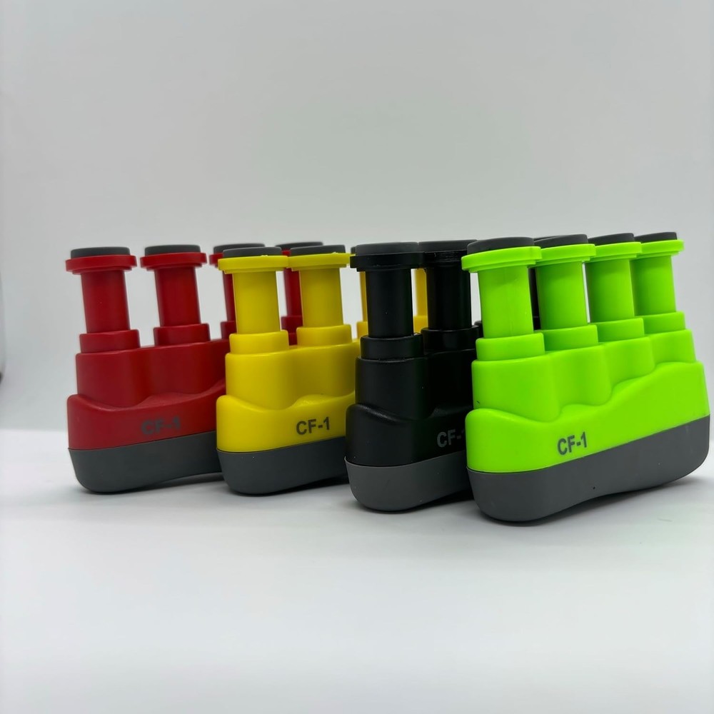 Hand Grip Trainer for Musicians - Boost Finger Strength & Flexibility, Red Color