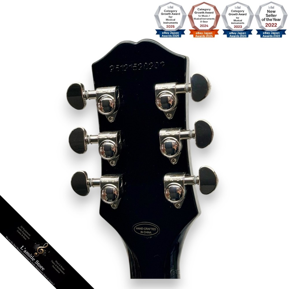 Epiphone SG Standard Ebony Electric Guitar Solid Body Versatile