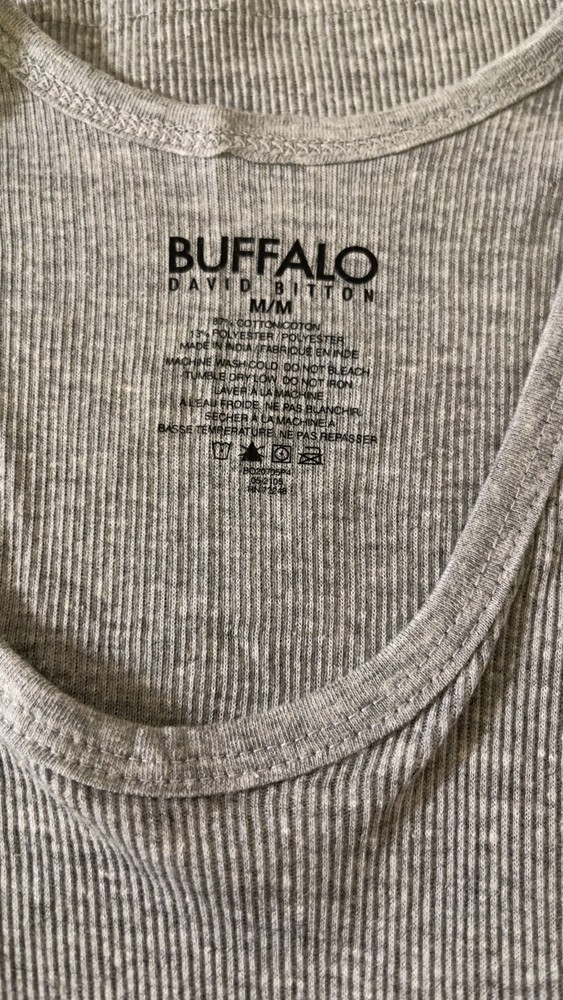 4-Pack Buffalo David Bitton Cotton Ribbed Tanks, NIB
