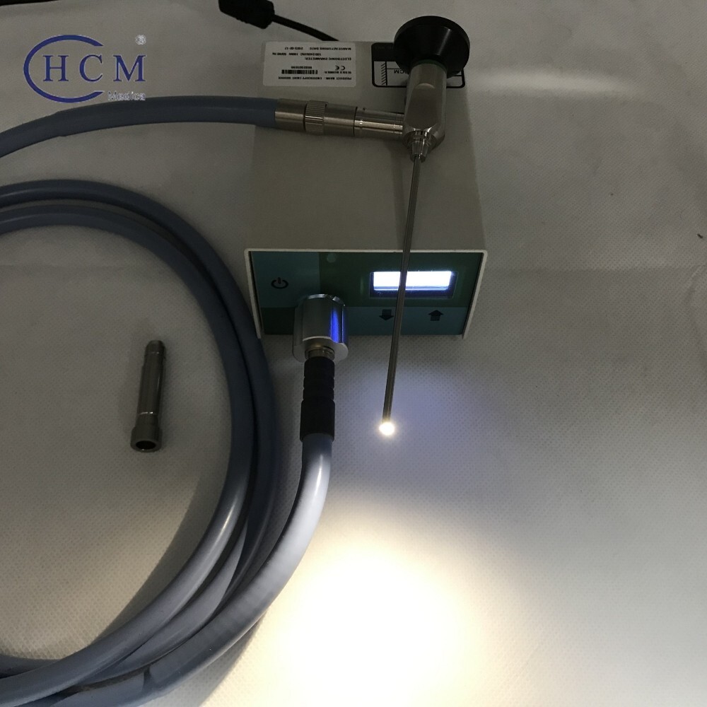 100W Portable Mini Medical Endoscope Camera Cold Endoscope LED Light Source