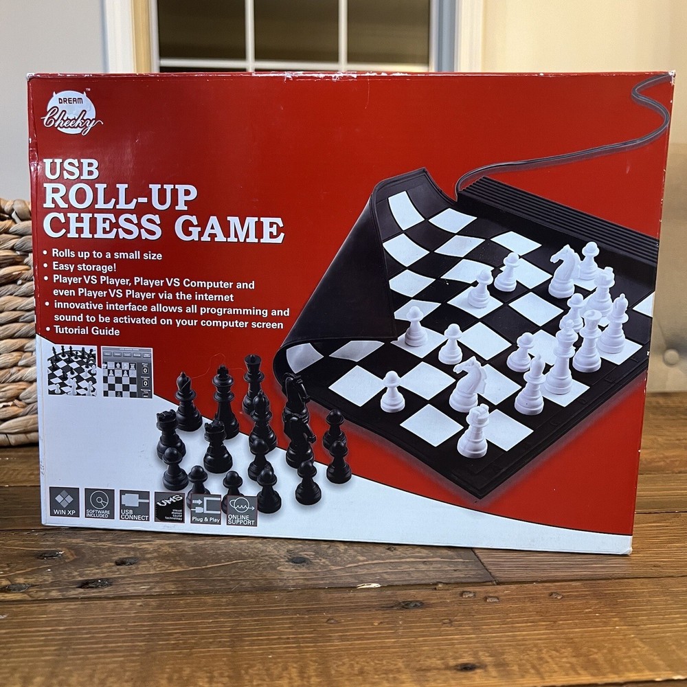 Dream Cheeky USB Roll Up Chess Game 2007 #406 Requires Windows 2000 XP or Higher