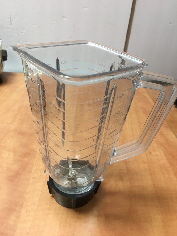 Oster Regency Kitchen Center Blender Jar Plastic Pitcher w/ Blade 5 Cup