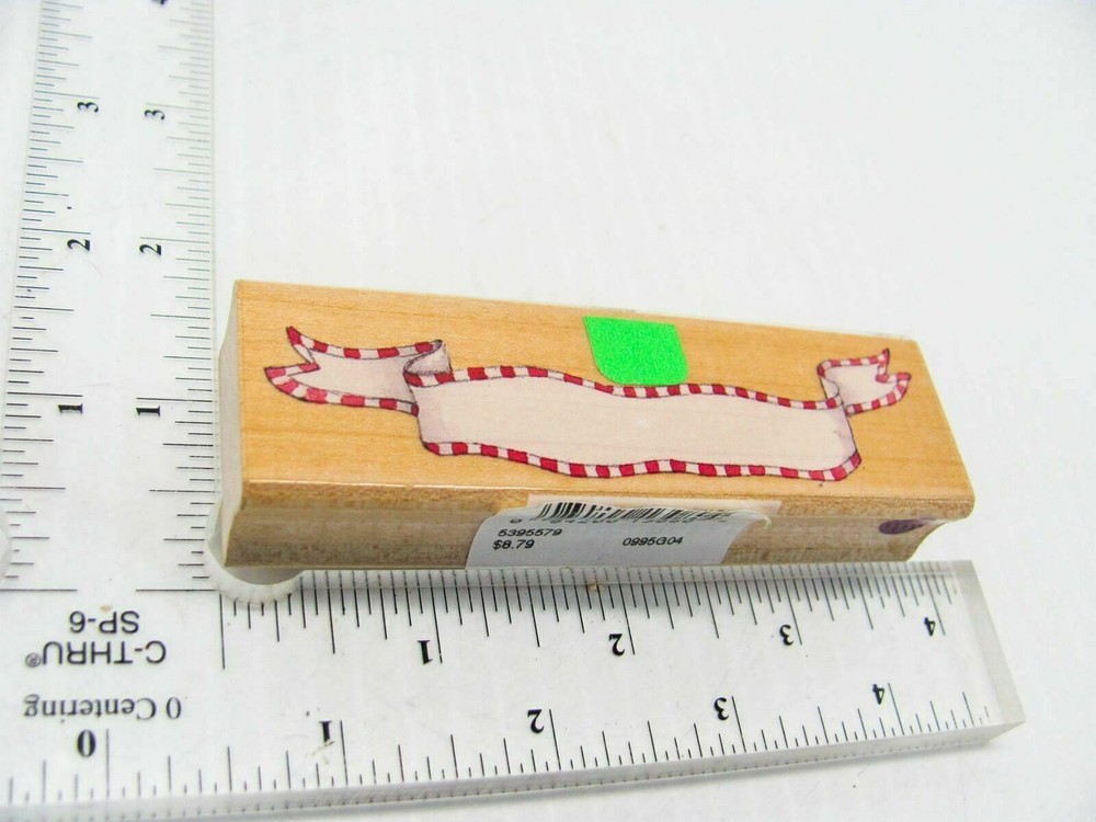 Holiday Banner Rubber Stamp - Stamp Set A721