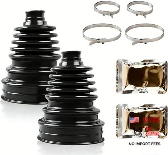 Upgrade CV Axle Boot Kit - 2 Pack | High-Durability Neoprene Rubber with
