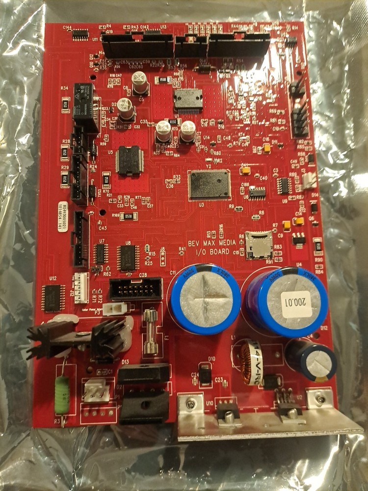 Dixie Narco BevMax 6 Media 2 Vending Machine IO Control Board