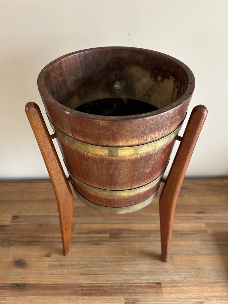 Mid Century Modern Danish Teak Planter