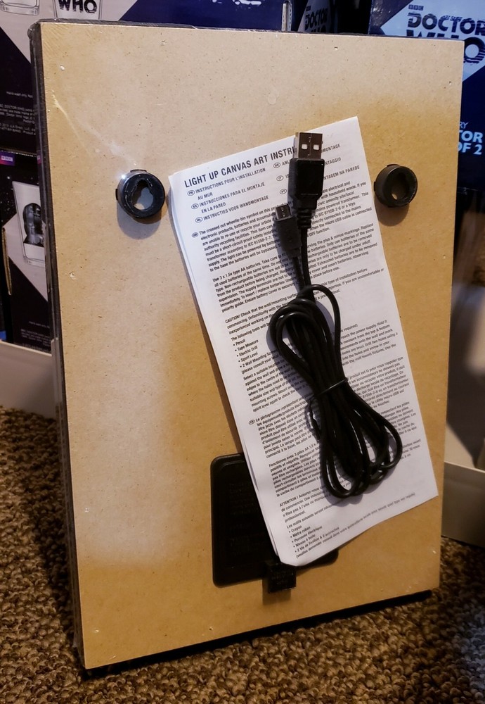 Ready Player One Light Up Canvas Boxed NEW, *DB