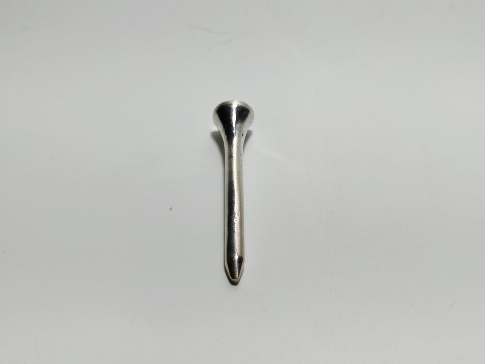 Golf Tee Sterling Silver - NEW - Handmade