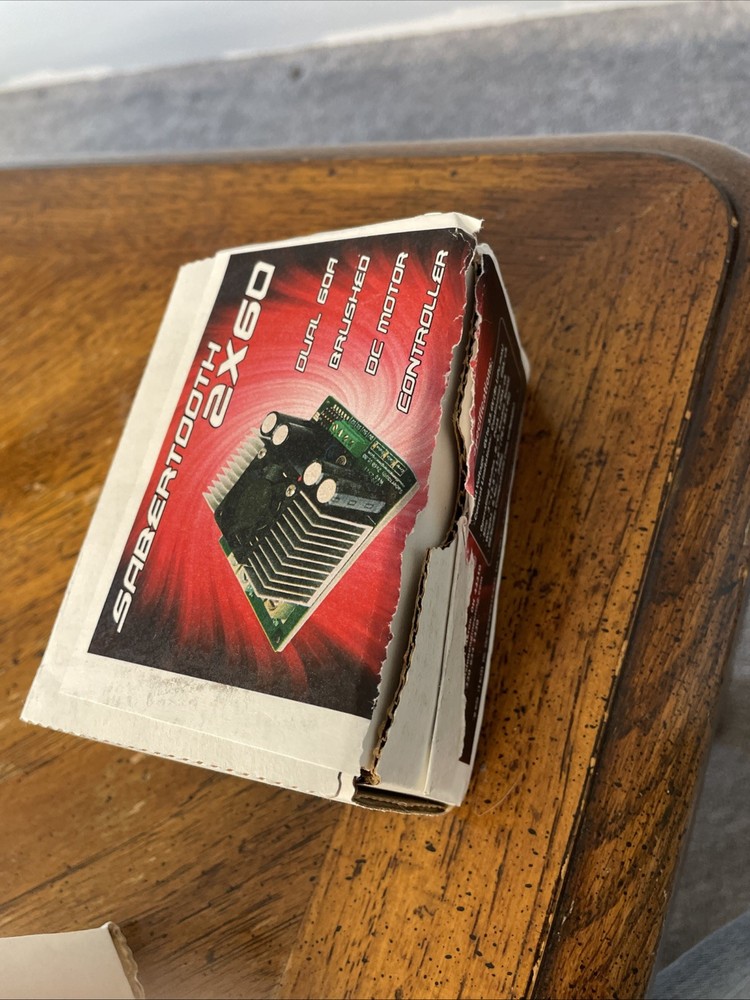 [New] Sabertooth dual 60 Amp motor driver 2x60 Dimension Engineering