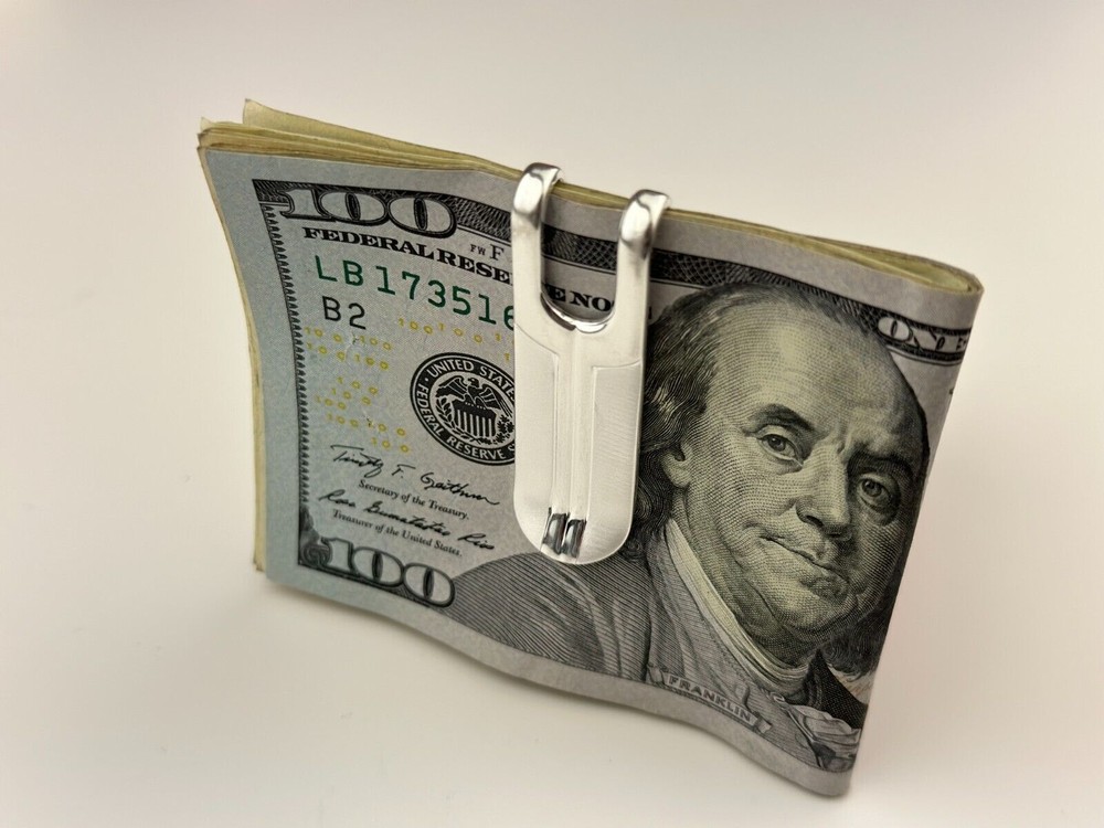 925 Sterling Silver Money Clip