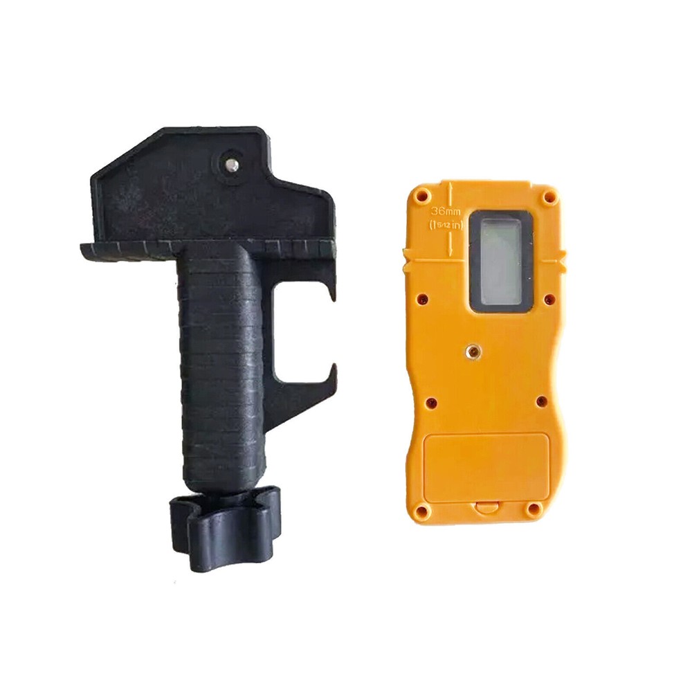 Universal Red Beam Rotary Laser Receiver Dual Display Detecto