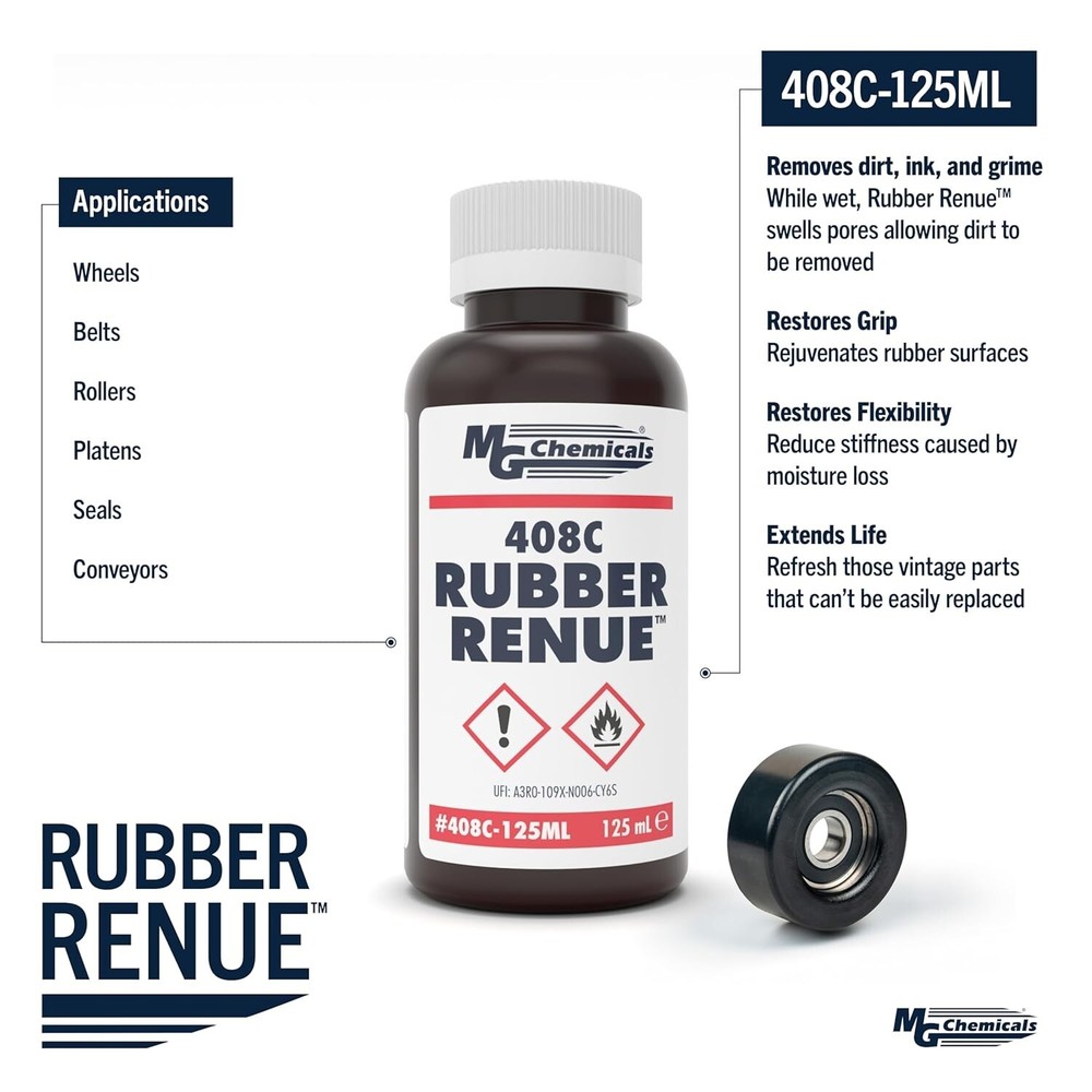 408C Rubber Renue - Flexible Rubber Restoration Solution for Professionals