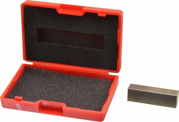 0.4" Rectangular Steel Gage Block Accuracy Grade 0, Includes NIST Traceabilit...