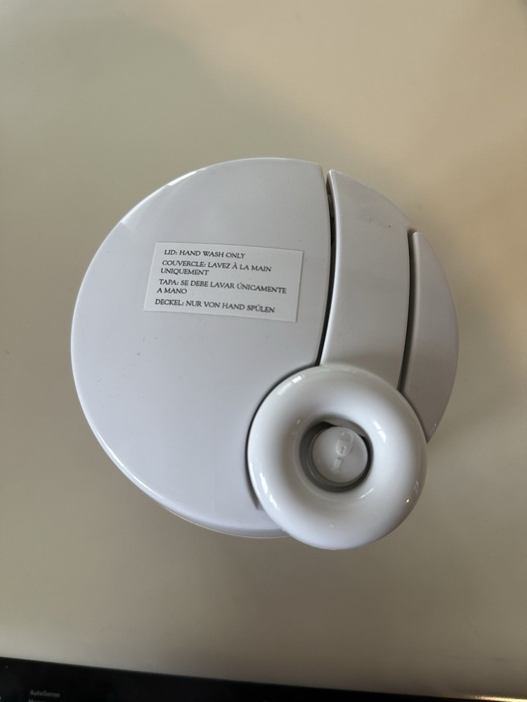 Pampered Chef Manual Food Processor 3 Cup Capacity EUC