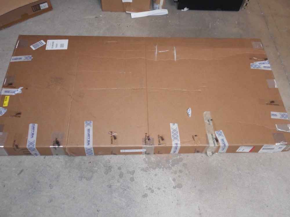 GE Cafe CKLBLSFNW2 Matte White Left Side Panel for Standard Depth Refrigerator..