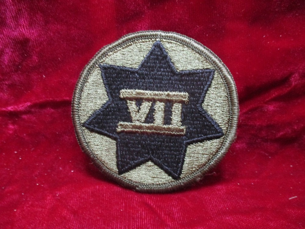 US Army 7th Corp. Military Patch