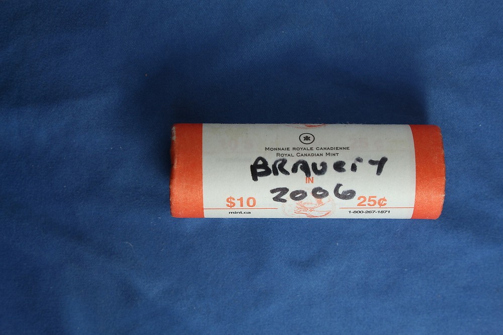 Canada 2006 Bravery Quarter (25 Cents) from a Mint Roll