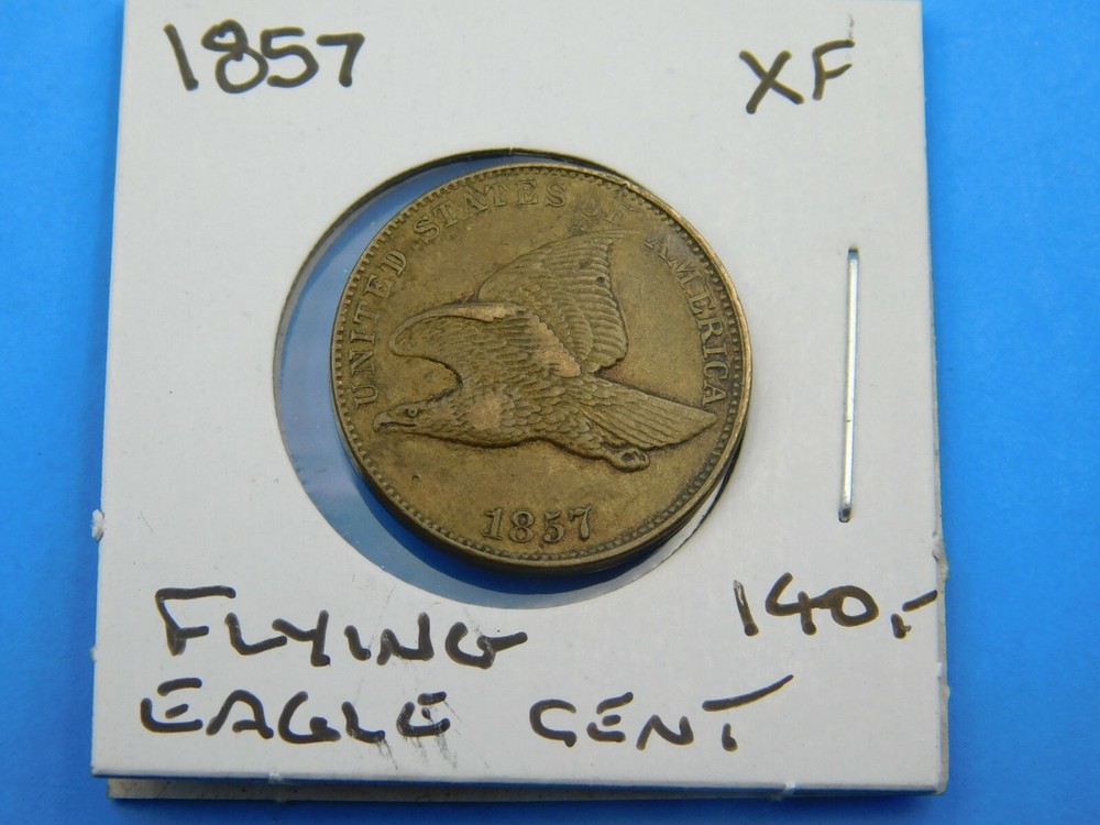 1857 Flying Eagle Cent Extra Fine Condition (C15/104)