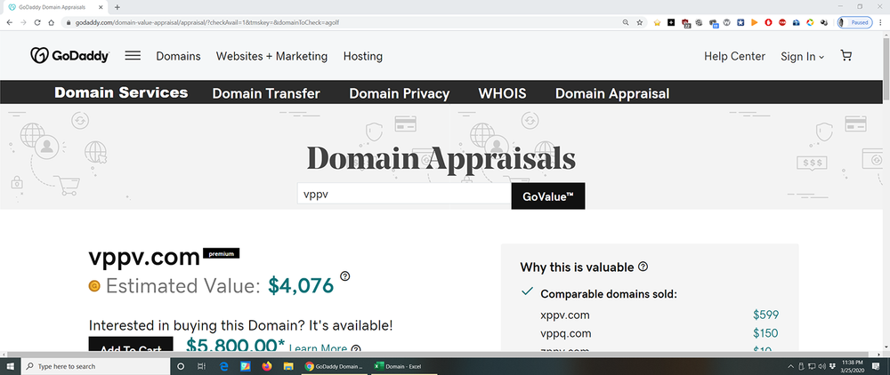 vppv.com PREMIUM DOMAIN NAME